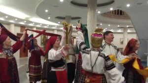 Россияночка. г Москва. "Курский танок с поясами"