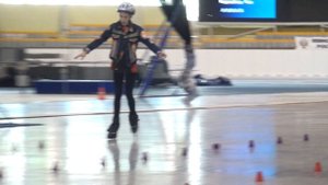 Федотова Линда (Москва).Чемпионат и Первенство России по фристайл слалому