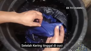 Trik Mewarnai Celana Pudar Jadi Seperti Baru -Wantek Remasol Naptol