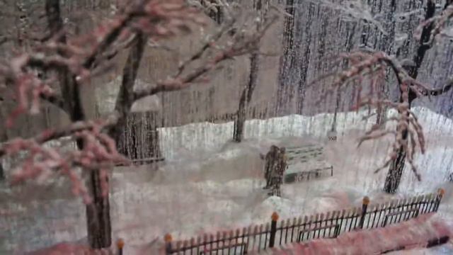 Художественная миниатюра Шаги по зиме смотреть онлайн