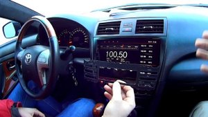 Toyota Camry 40. Оцените Черный климат. Владелец сделал тюнинг своими руками.
