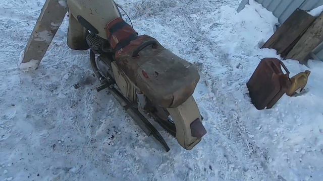 Вот так должен заводиться иж юпитер! смотреть онлайн