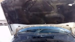 Газовые упоры капота на Шевроле Нива