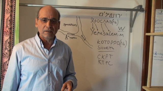 Ледоход в Иерусалиме, на реке Сикорис - Которосль в Ярославле.