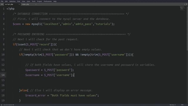 How can we encode a password and store it in the database using php | Hash and de-hash a password смотреть онлайн