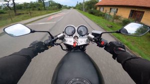 SUZUKI GS 500 POV Ride