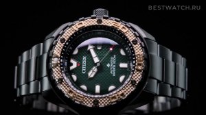 Японские часы Citizen "Анаконда" Promaster NB6008-82X