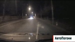 Погоня за пьяным водителем ужас!!!!