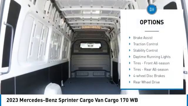 2023 Mercedes-Benz Sprinter Cargo Van Cargo 170 WB Minnetonka Minneapolis Wayzata,MN C1806 смотреть онлайн