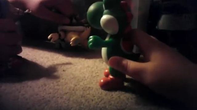 Mario And Sonic Figures Attack By Subzero