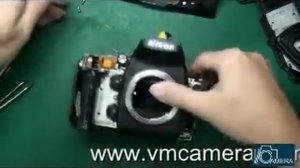 как разобрать Nikon D700 disassemble