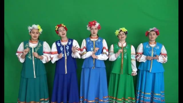 Солнце низко, вечер близко.  Ансамбль Цветень