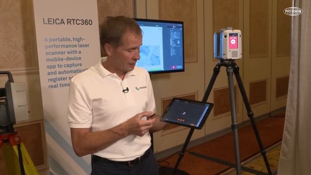 Обзор лазерного сканера  Leica RTC360 и демонстрация работы