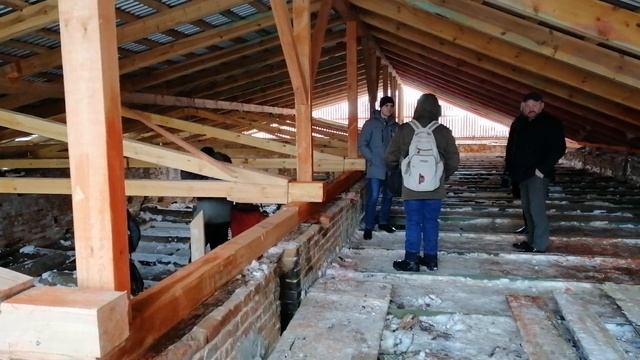 В Пущино-на-Оке готова крыша! Спасение усадьбы общими силами
