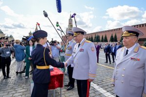 Владимир Колокольцев поздравил выпускников Московского университета МВД России им. В.Я. Кикотя
