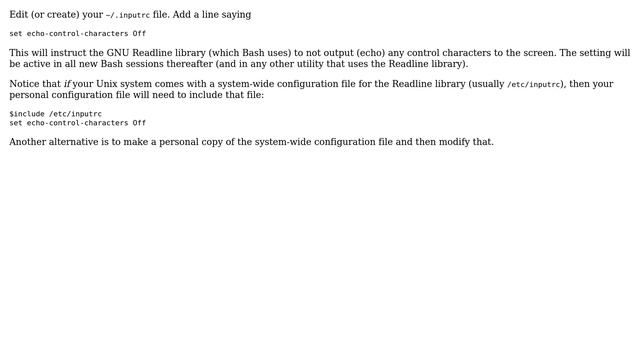 Remove ^C when CTRL+C (3 Solutions!!) смотреть онлайн