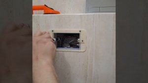 Инсталляция Villeroy&Boch. Клавиша слива . Подключение.