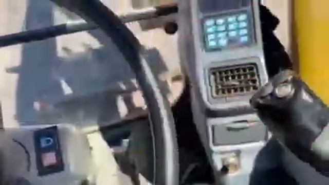 Проверка экскаватора Kamatsu PЕ-160, после ремонта гидравлики и замены пилотного насоса