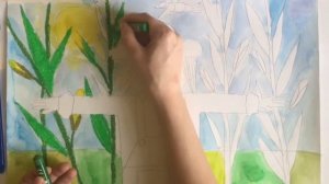 Урок рисования /drawing lesson. Рисуем огородное пугало. Возраст 5-7 лет