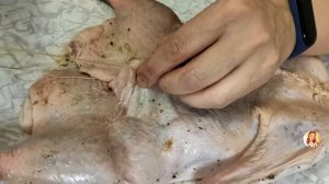 Утка без костей, фаршированную утка с грибами и апельсиновым соусом. Подробный рецепт как готовить