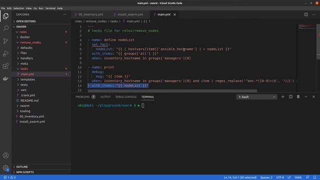 ANSIBLE - 54. TP - DOCKER NODE : DRAIN, REMOVE, MANIPULATION DE FACT смотреть онлайн