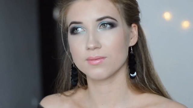 Вечерний макияж в Бирюзовых тонах 2019 смотреть онлайн