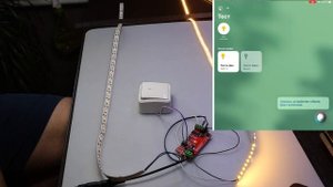 Диммер для одноцветной светодиодной ленты в HomeKit