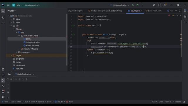03. JavaFX MySQL connection | JavaFX Tutorial