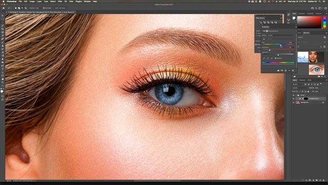 Photoshop Tutorial ~ 18 ~ Change Eye Color | Sinhala смотреть онлайн
