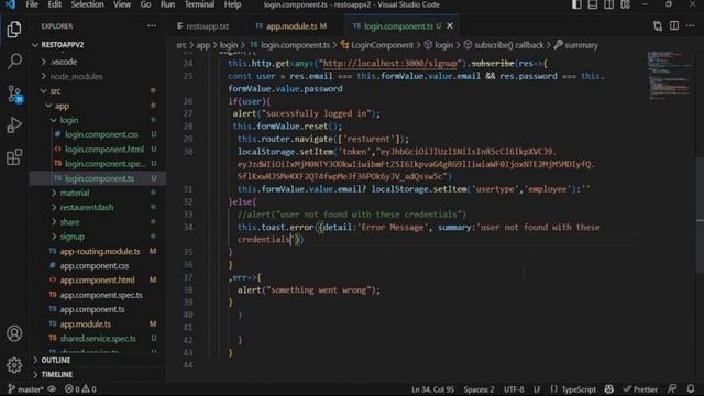 Angular 16 Restaurant Project from Scratch | angular Restaurant Application V2.O | angular crud