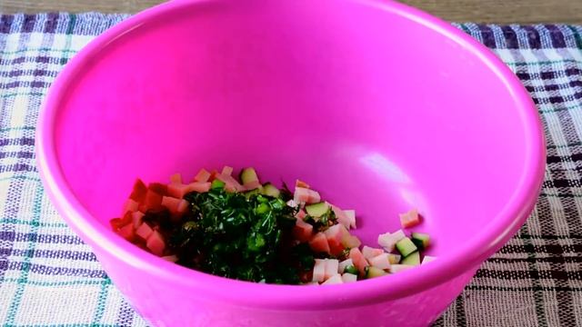 Окрошка на сыворотке – Очень Вкусный и Простой Рецепт! Идеально подходит Для Летнего Меню!