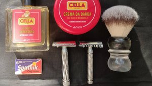 Забрив сравнение слантов от Fatip Open comb vs Closed comb