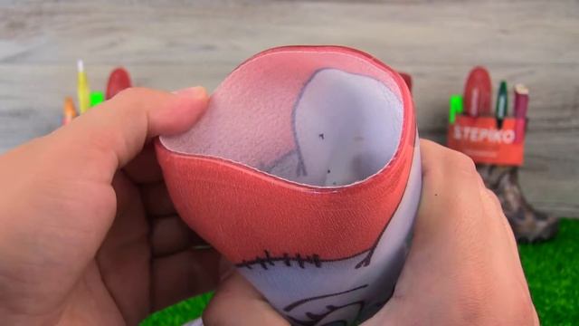 DEMAR Twister Lux Print HD Слоник. Видео обзор на резиновые сапоги Демар 0038HD от stepiko.com смотреть онлайн