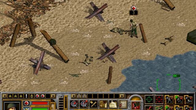 Squad Leader : American Mission01 Gameplay