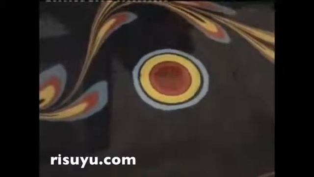 Эбру рисование на воде смотреть онлайн