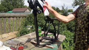 ПРИШЛА ПОСЫЛКА,ПОКРАСИЛ РАМУ ИЖ ЮПИТЕРА 3