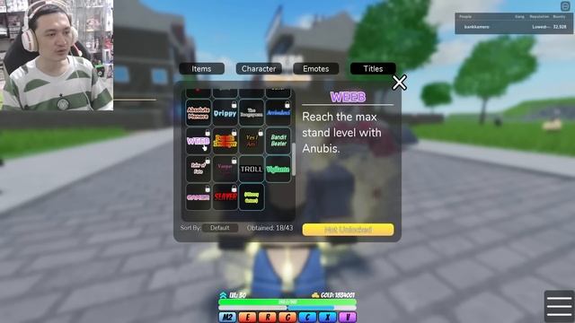 Code ใหม่! +อัพเดท King Crimson! ตบตัวแตก! และยศใหม่! :-Roblox World of Stands смотреть онлайн