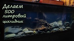 Неретины в травнике неделю спустя и переделка 500 литрового аквариума