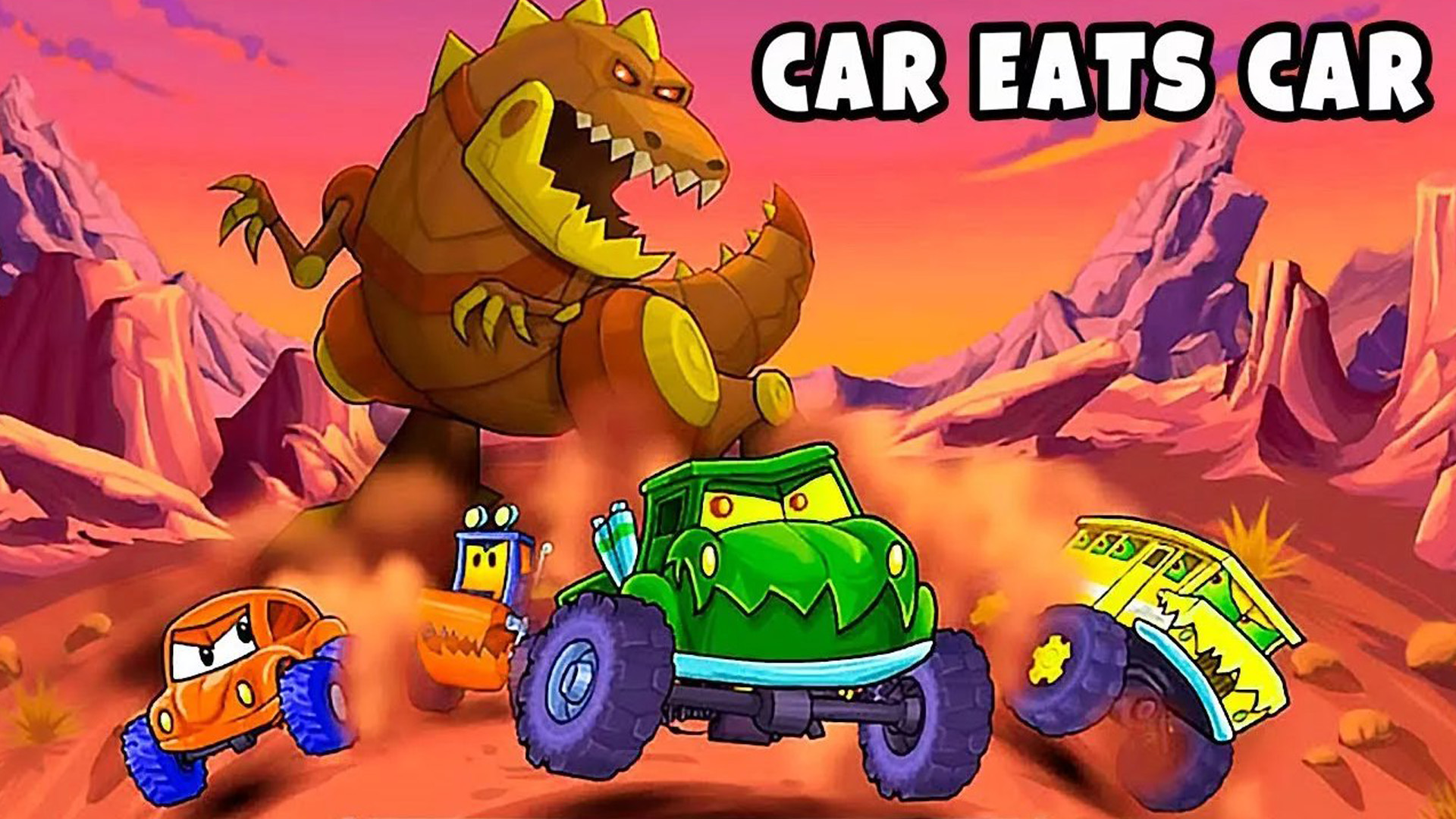 Игры автомобиль ест автомобиля. Хищные машинки. Car eats car. Игра Хищные машинки. Car eats car 3.