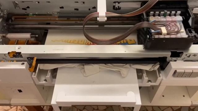 Текстильный принтер на базе Epson 1410 для печати на одежде
