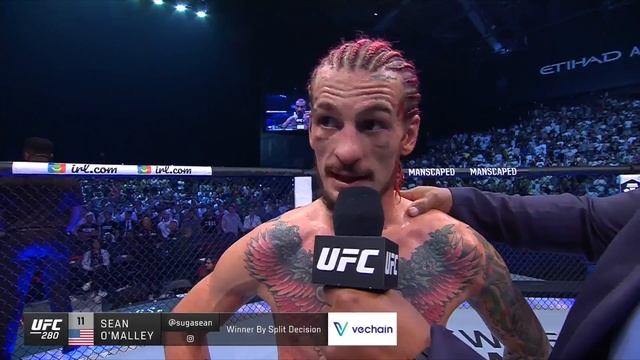 UFC 280: Шон О'Мэлли - Слова после боя