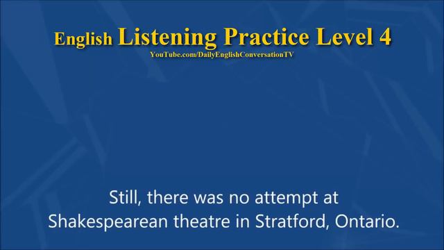 English Listening Practice Level 4 - Learn English By Listening Engilsh With Subtitle