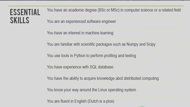 HIRING: Data Science Python Developer | Ref. 30239 смотреть онлайн