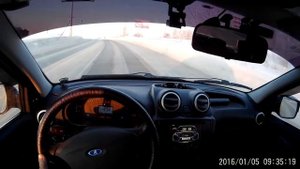 небольшой обзор работы Круиз-Контроля на Калине...