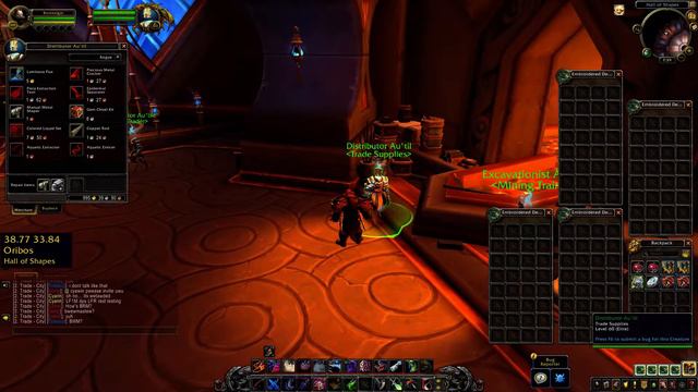 Blacksmithing Vendor Location WoW Oribos