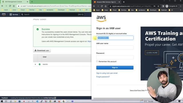 AWS Tutorials - 51 - AWS IAM Service -  Identity and Access Management - AWS (Hindi) смотреть онлайн