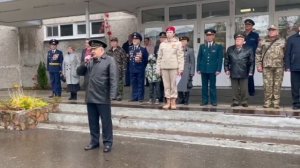 Юнармейцы. Принятие присяги. Октябрь 2023