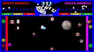 Push the ball #3 ~8 region battle marble game~ | Marble Factory 2nd