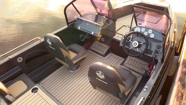 ОТРЫВОК: "Стеклопластиковый катер для рыбалки Enigma® 460 FB (Энигма)" (0:43 мин) смотреть онлайн