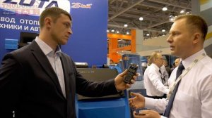 Новый котел Zota Тополь-М на 60 кВт с комплектом автоматики Turbo Set на выставке Акватерм 2017